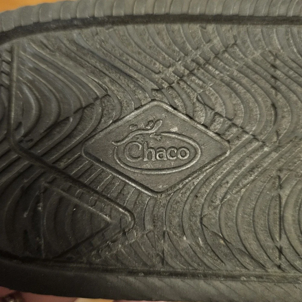 Chaco‎ Chillos Unisex Kids Size 4 Tie Dye Print Slip On Sport Sandals Shoes